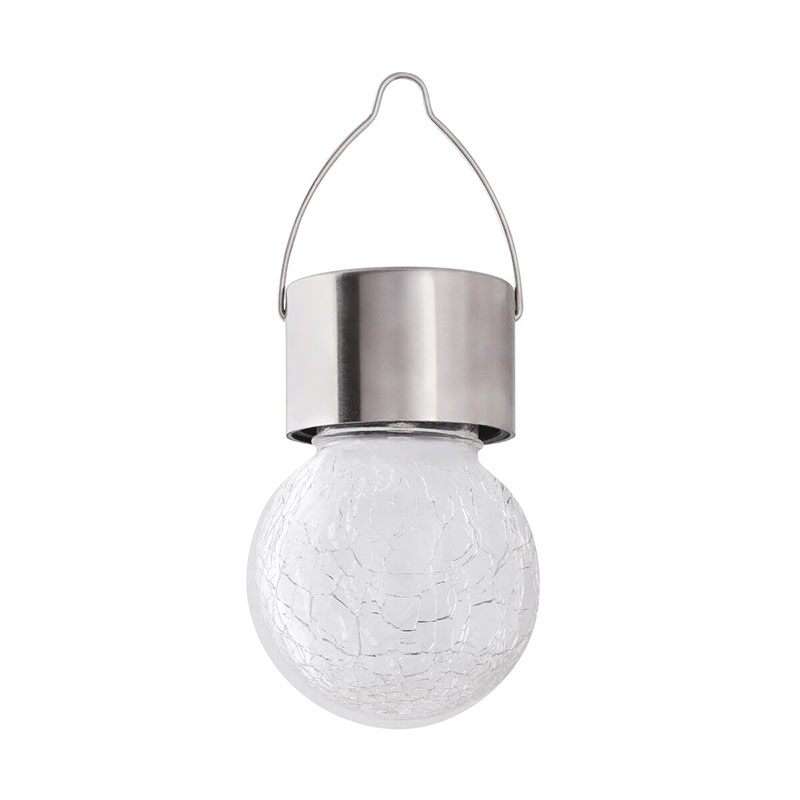 Yola napelemes lámpa beépített színváltós RGB LED izzóval, akasztható, IP44