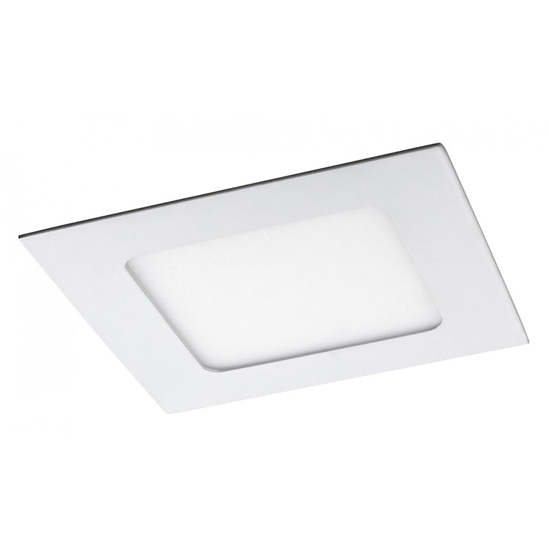 Lois beépíthető lámpa 6W LED, négyzet alakú, fehér - természetes fehér