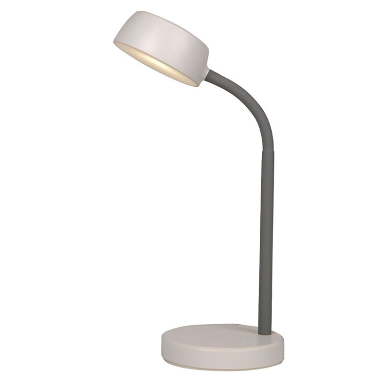 Berry asztali LED lámpa (4.5W) természetes fehér, kapcsolóval, fehér