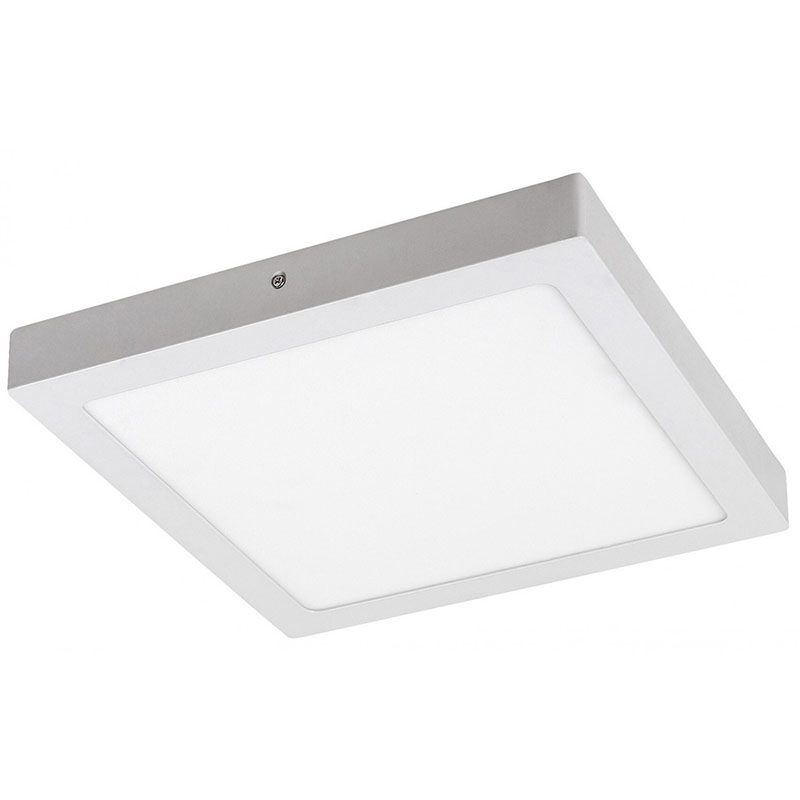 Lois ráépíthető lámpa 24W LED, négyzet alakú, fehér - természetes fehér
