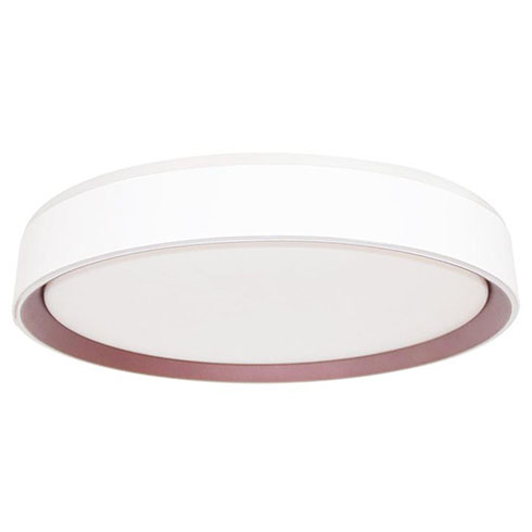 Smart távirányítós mennyezeti LED lámpa konyhába, nappaliba LC9 (48W) fehér-kávébarna, Wi-Fi színhőm+fényerő állítás!