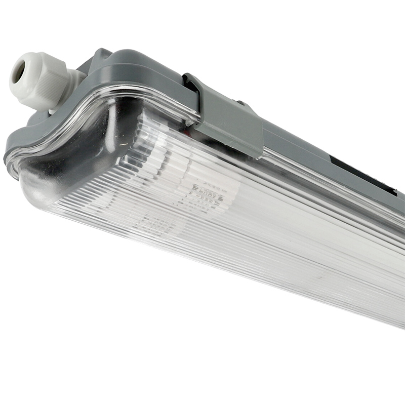 T8 por-, és páramentes armatúra 2 db 120 cm-es LED fénycsőhöz