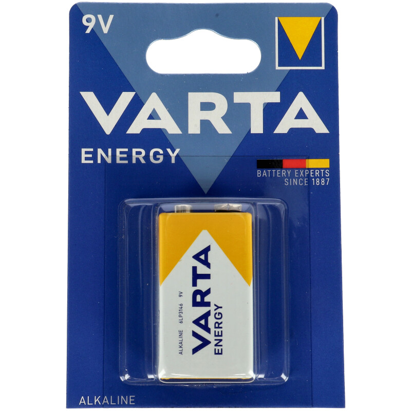 Energy alkáli 9V elem - (1 db)