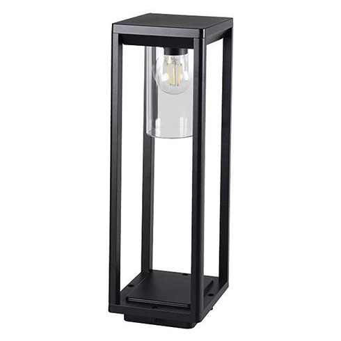 Vimo cserélhető fényforrású kerti állólámpa (E27) 50cm, fekete