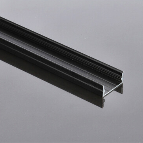 ALP-004 Alumínium LED profil, fekete - LP103B