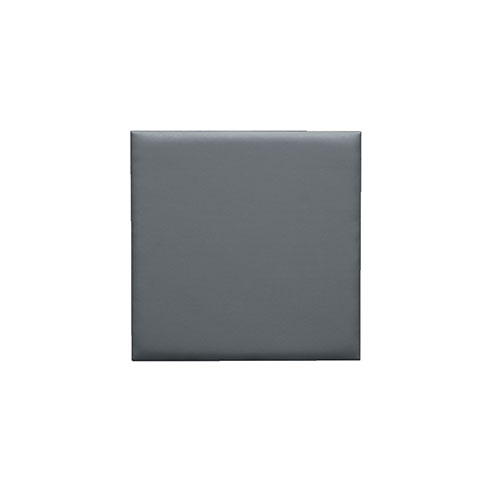 Bőr falpanel, bőrpanel, Inka-802 Szürke (25x25 cm)