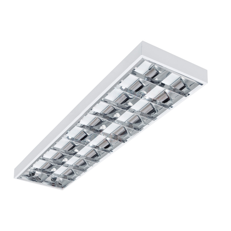 NOTUS T8 tükrös lámpatest 2 db 120 cm-es LED fénycsőhöz
