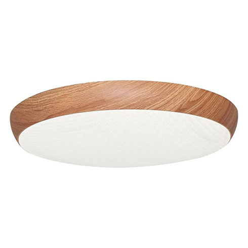 Smart távirányítós mennyezeti LED lámpa konyhába, nappaliba LC9 (48W) fa mintás, Wi-Fi színhőm+fényerő állítás!