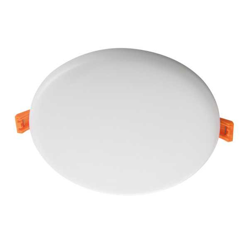 AREL keret nélküli fürdőszobai LED panel (kör alakú) 10W - meleg fehér IP65/IP20