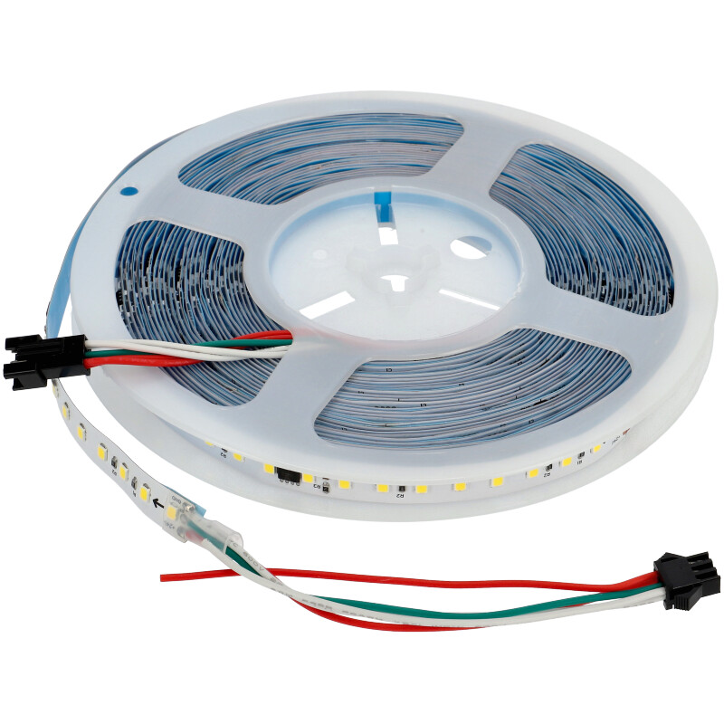 Digitális LED szalag (futófény) beltéri (24 Volt) - természetes fehér, 10 m