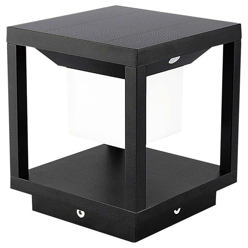 Solar Cube napelemes állólámpa 3W LED, 3000K (16 cm magas)