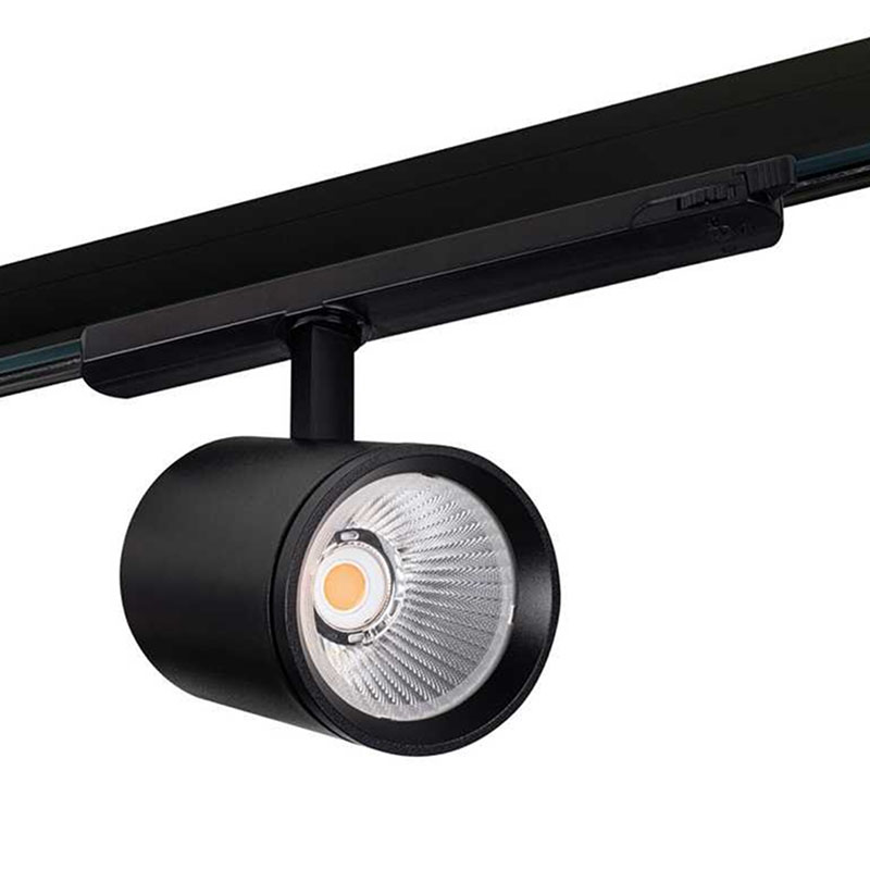 ACORD ATL1 sínes LED lámpa, fekete - 30W (60°) természetes fehér
