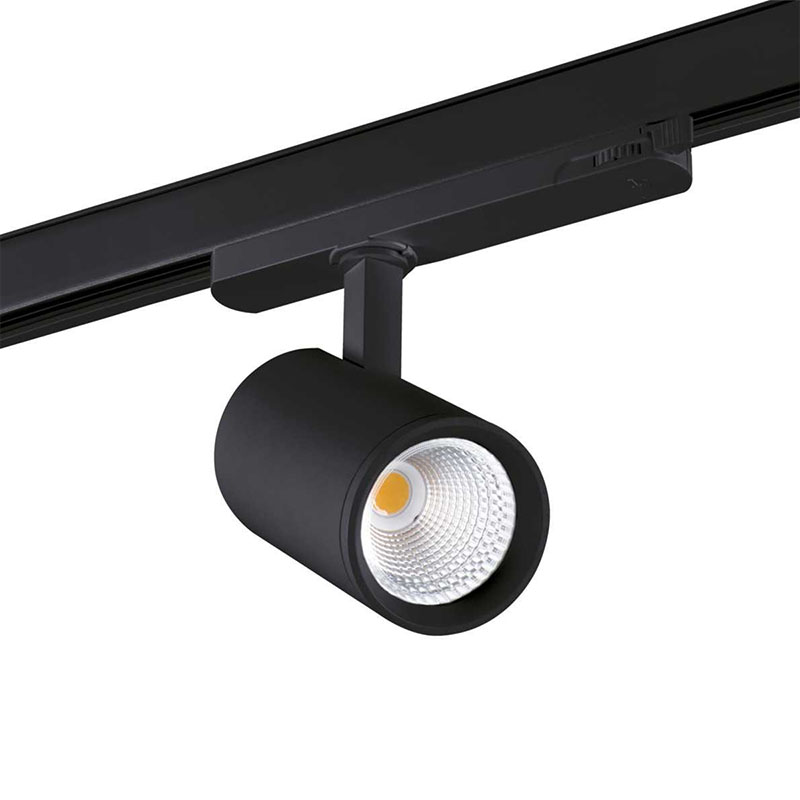 ACORD ATL1 sínes LED lámpa, fekete - 18W (60°) természetes fehér