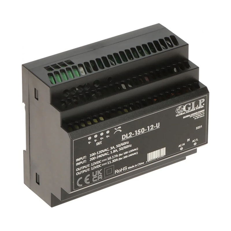 LED tápegység 12 Volt - sínre szerelhető (135.6W/11.3A)
