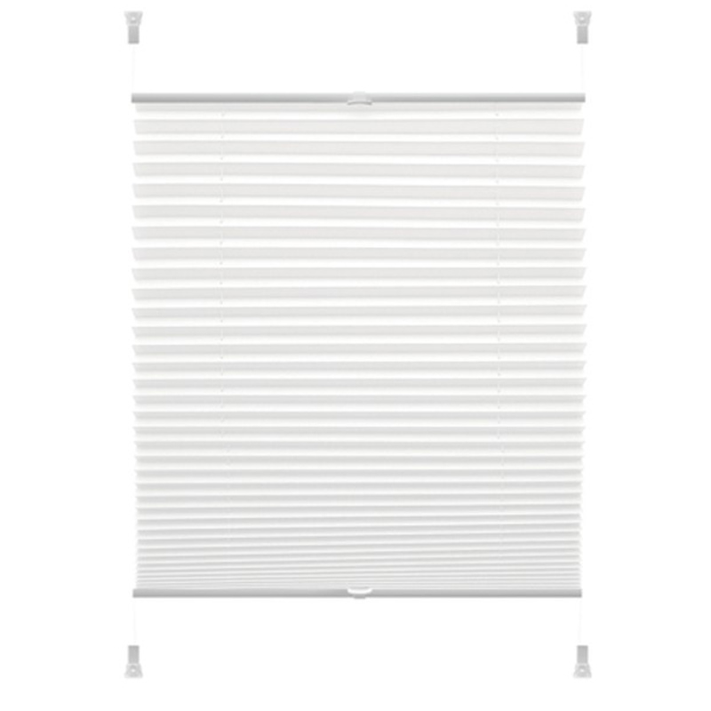 Thermo hőszigetelő és sötételő pliszé (harmónikaroló) - Fehér, tetőablakra - ablakra - ajtóra: 73,5x210 cm