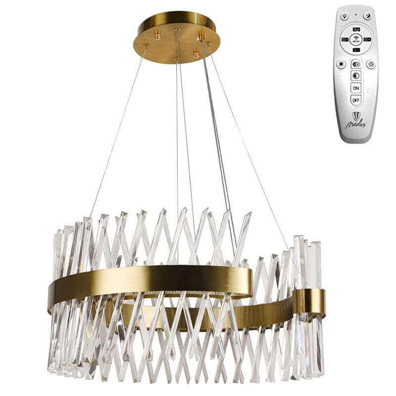 Mennyezeti LED design csillár: J6304/C (130W) - Színhőmérséklet és fényerő szabályzás!