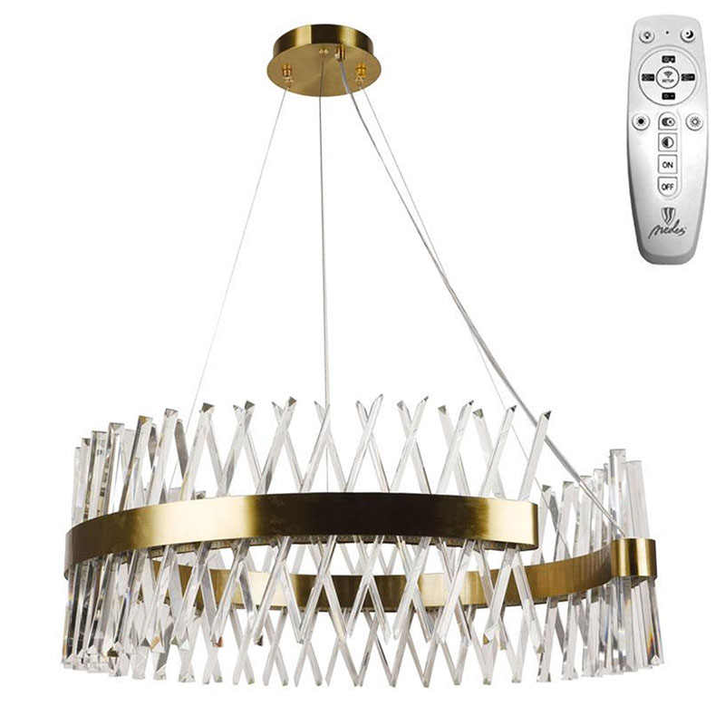 Mennyezeti LED design csillár: J6305/C (175W) - Színhőmérséklet és fényerő szabályzás!