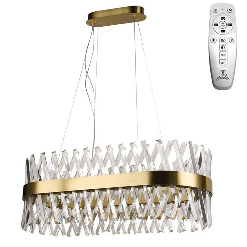 Mennyezeti LED design csillár: J6307/C (90W) - Színhőmérséklet és fényerő szabályzás!