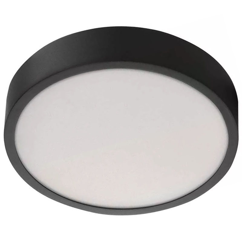Nexxo, falon kívüli LED panel fekete kerettel (kör alakú) 21W - meleg+természetes fehér