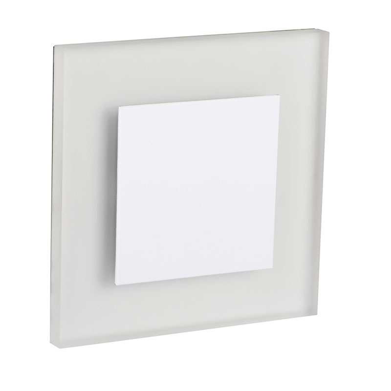 Oldalfali dekor LED lámpa APUS, hideg fehér (12V/0.8W)