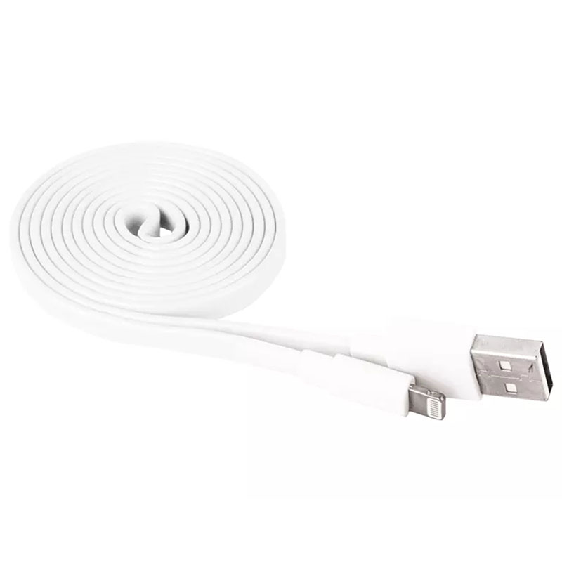 Apple MFi tanúsítványos USB Lighting kábel (1 méter) fehér