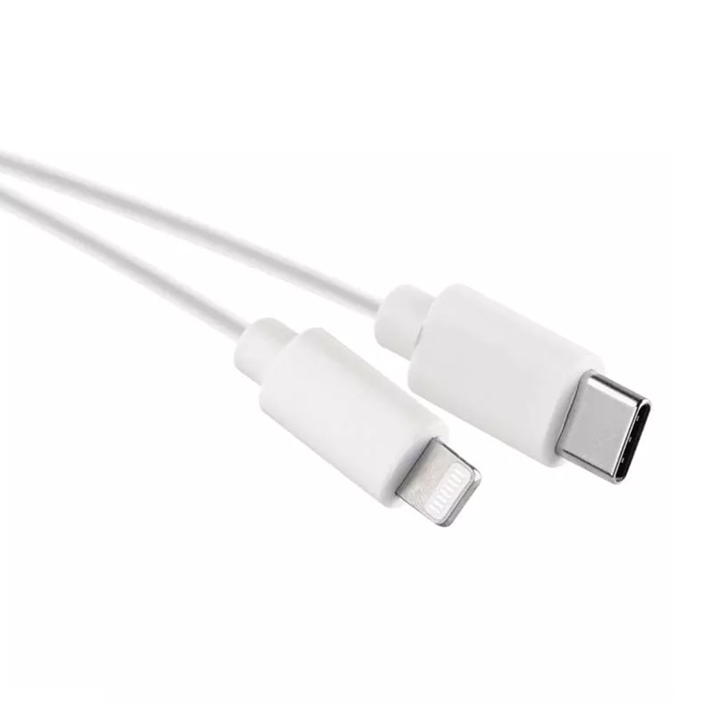 Apple MFi tanúsítványos USB Lighting kábel (1 méter), fehér