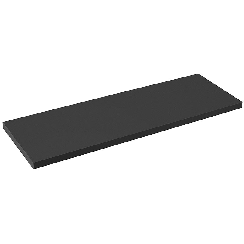 Laminált Regalo polclap (25x80 cm) antracit