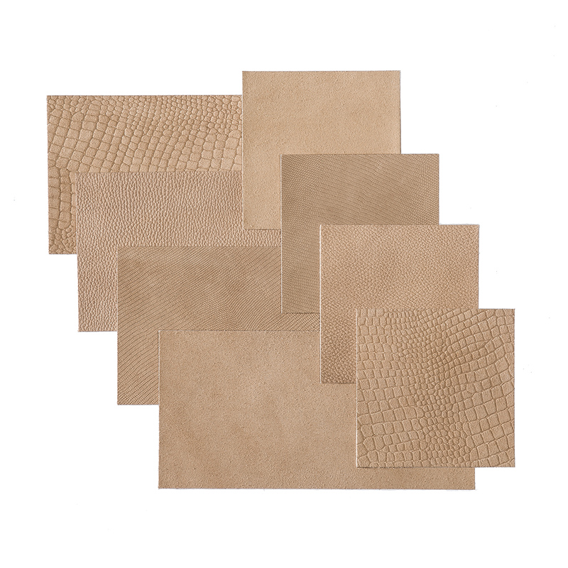 Öntapadós bőr falburkolat: Homok bézs szín - Borret (15x15 cm + 15x30 cm) Borret