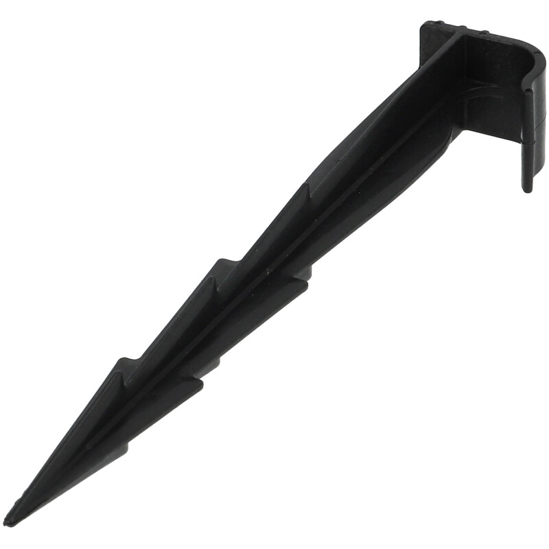 Rögzítő csepegtető öntözőrendszerhez - 160 mm (50 db/csomag) fekete