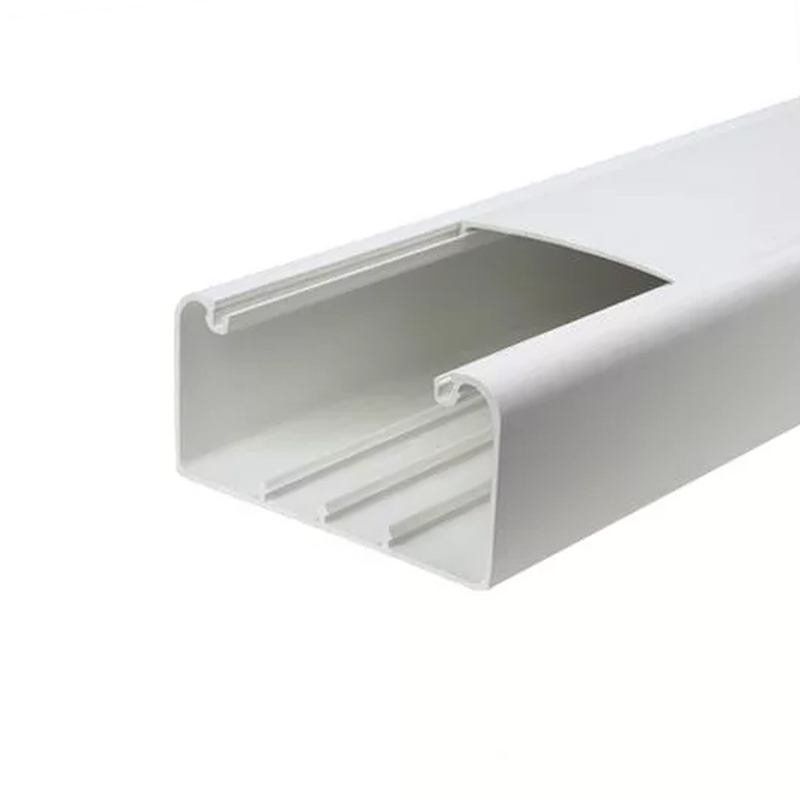 Szerelvényezhető kábelcsatorna, 100x50 mm, fehér színben - 2 m