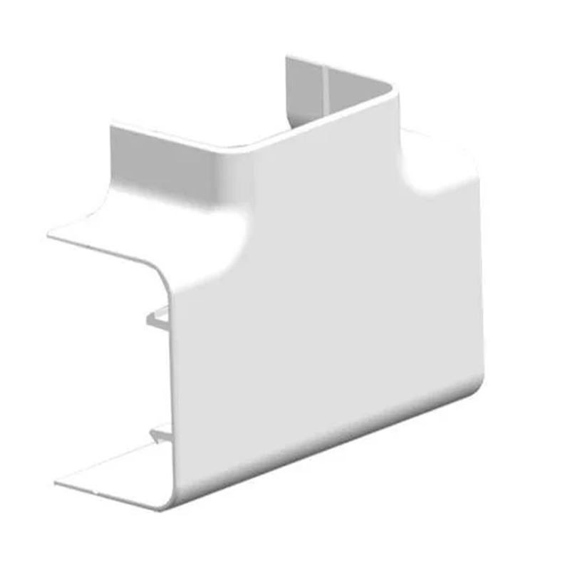 Szerelvényezhető kábelcsatornához T elágazás takaró (100x50 mm) fehér