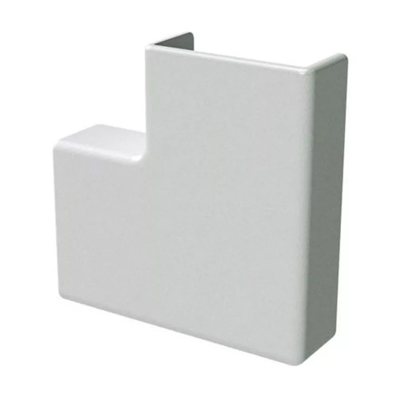 Szerelvényezhető kábelcsatornához L elfordulás takaró  (100x50 mm) fehér