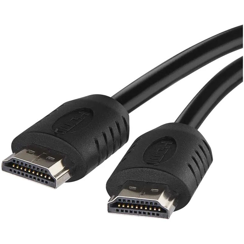 HDMI 2.0 High Speed csatlakozókábel, 3 méter, fekete