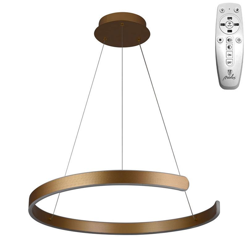 Mennyezeti LED design csillár: J4326/G (70W) - Színhőmérséklet és fényerő szabályzás!