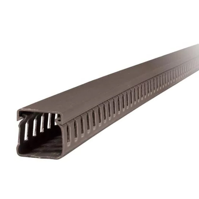 Perforált kábelcsatorna, 100x60 mm, szürke színben - 2 m