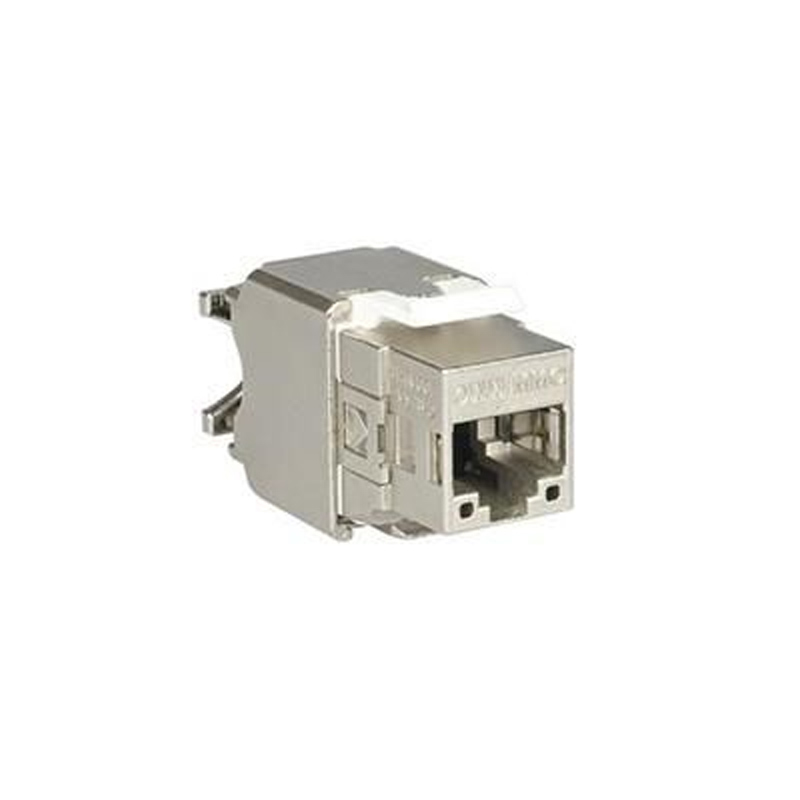Moduláris RJ45 CAT 5E fali aljzat, MV45 1 modul, fehér