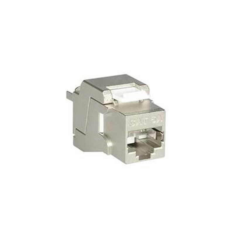 Moduláris RJ45 CAT 6 fali aljzat, MV45 1 modul, fehér