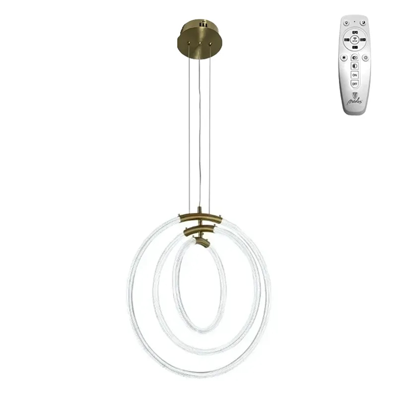 Mennyezeti LED design csillár: J4358/G (35W) - Színhőmérséklet és fényerő szabályzás!