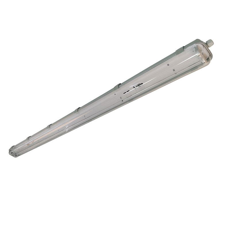 Modee Premium T8 lámpatest por-páramentes armatúra + 2 db 150 cm-es LED fénycső (meleg fehér)