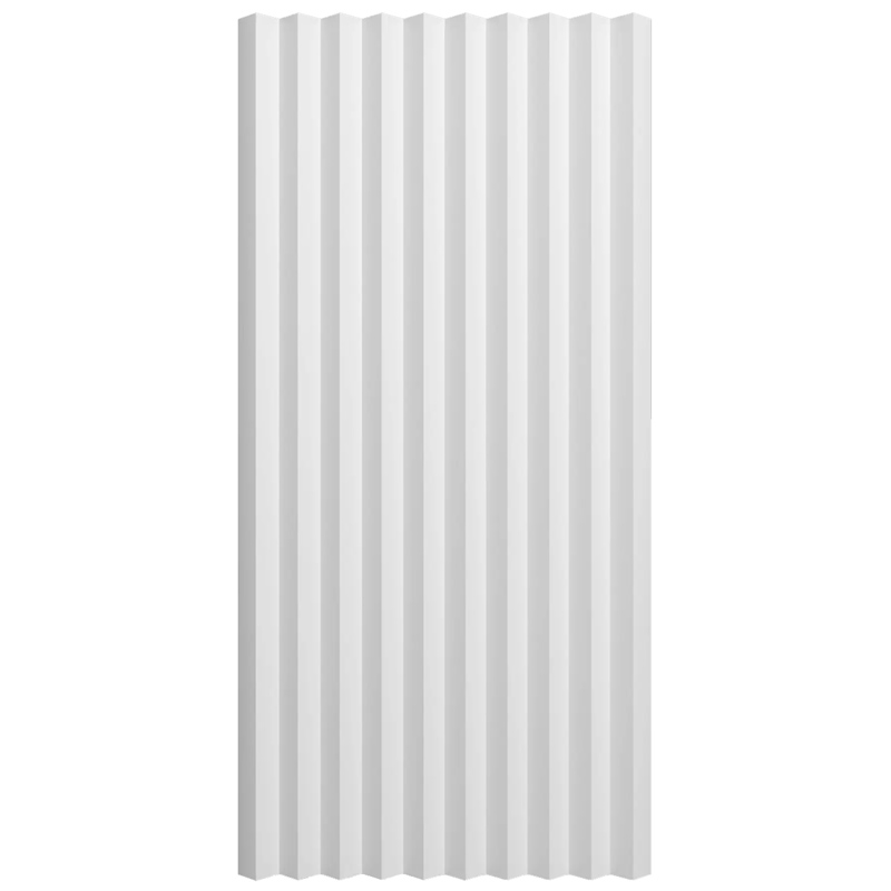 Poliuretán 3D cikkcakk falpanel, festhető és ütésálló (200 cm x 25 cm) - AN 690 FLEX hajlítható
