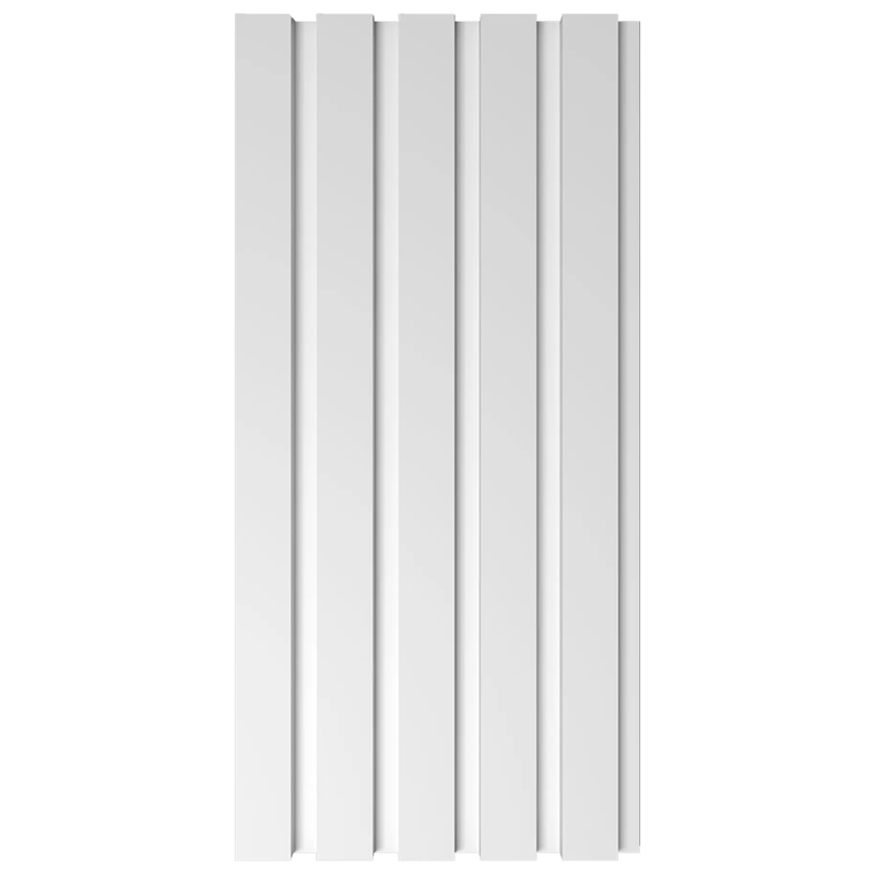 Ütésélló 3D fali panel fehér lambéria utánzat, festhető, hajlítható (280 cm x 25 cm) - AN 691 FLEX
