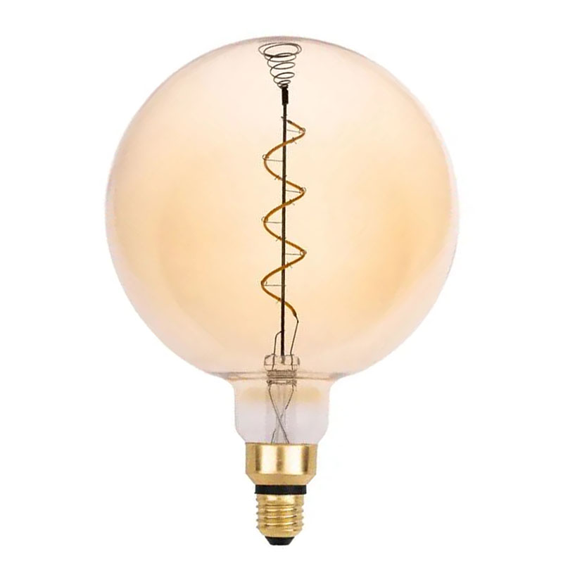 E27 LED izzó Vintage filament (4W/300°) G200 - extra meleg fehér