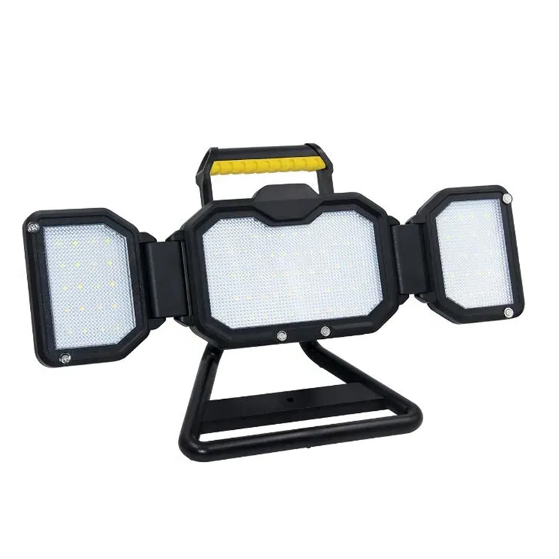 Akkus LED reflektor, munkalámpa, összecsukható (30W/3000 lumen) IP54 - WL25R