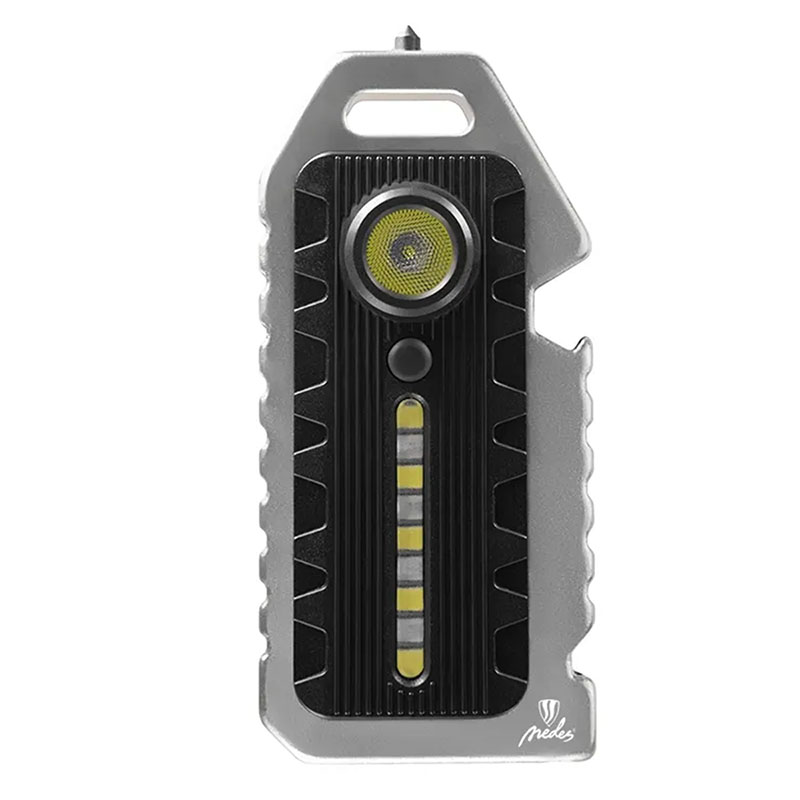 LED munkalámpa (1W SMD) akkus, fekete