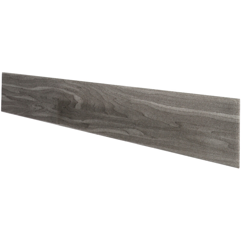 Fa deszka utánzatú polisztirol falpanel, beltéri dekorburkolat (100x16.6 cm) sötétszürke fa minta
