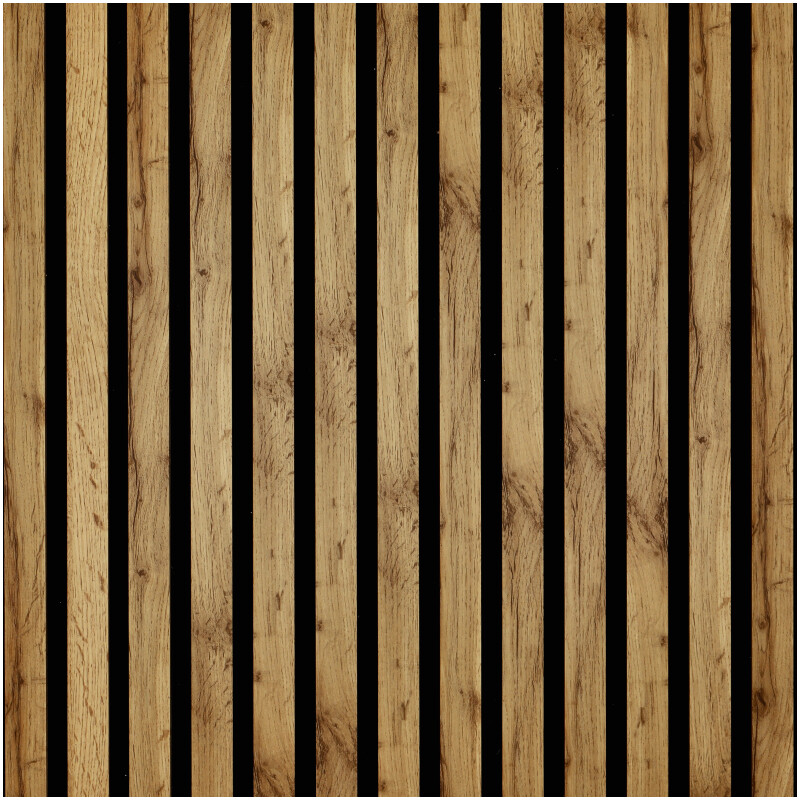 - Fa hatású, hangszigetelő lamella falburkolat, hajlítható filc hátlappal (60 cm x 90 cm x 0.9 cm) - Pekándió