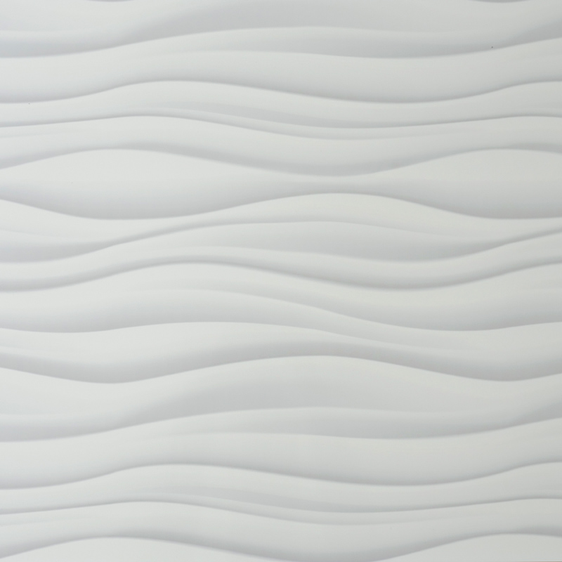 Konyhai hátfal, konyhapanel ütésálló és hőálló ABS anyagból, 295x60 cm - fotó minőségű, UV nyomtatott - Hullámos minta