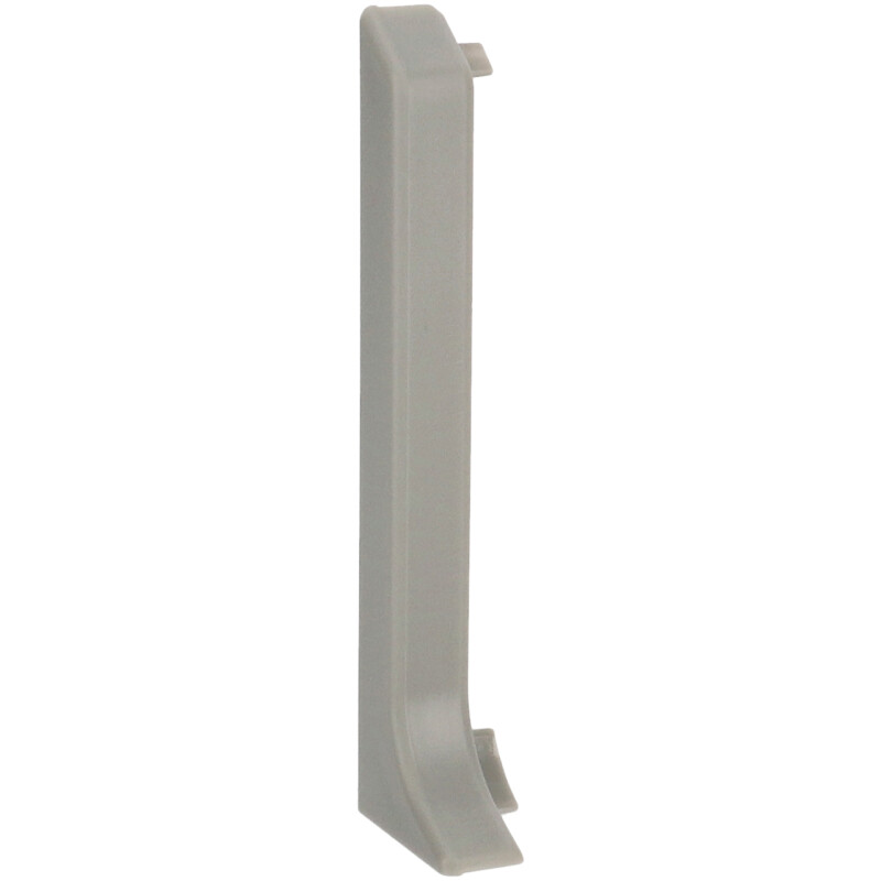 Végzáró elem Bolta 6 cm-es parkettaszegélyléchez: világosszürke (4 db)