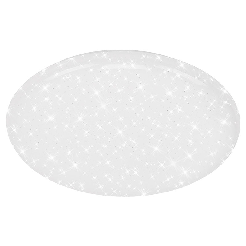 Stella mennyezeti LED lámpa, csillagos (24W/2100lm) természetes fehér