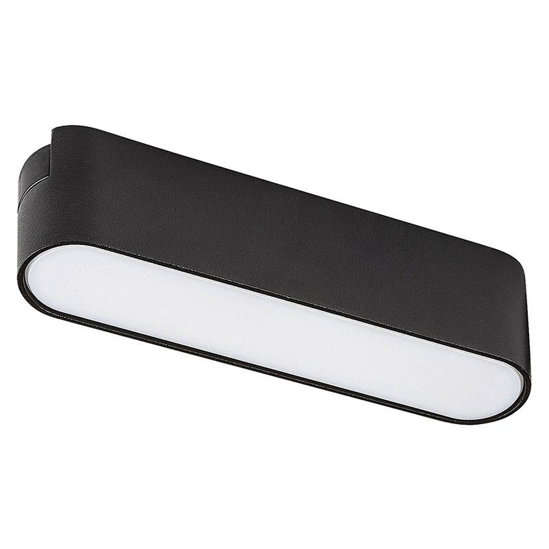 LiTrack mágneses sínes LED lámpa, fekete - 6W (120°) természetes fehér, 24 Volt